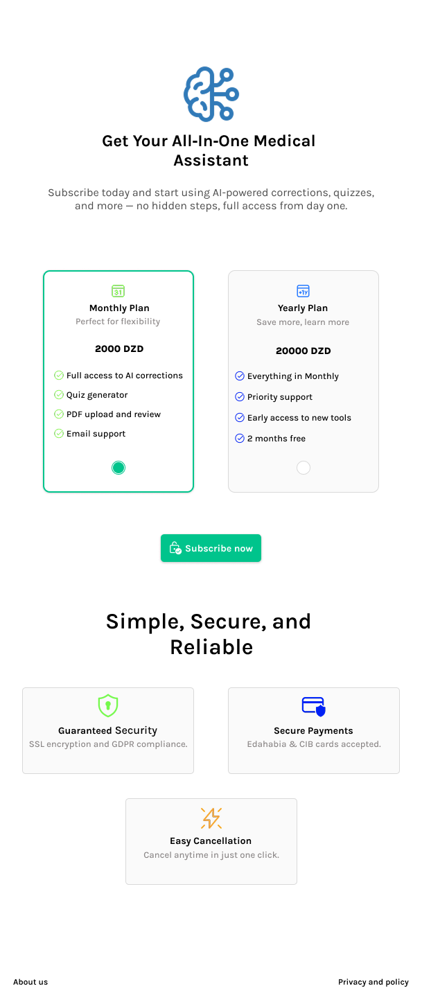 Access Plans